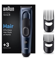 Braun Series 5 HC5350, Erkekler İçin 17 Uzunluk Ayarına Sahip Saç Kesme Makinesi