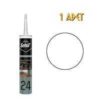 Selsil Strafor Süpürgelik Montaj Yapıştırıcı Sıvı Çivi 300 ml. - 1 Adet (Beyaz)