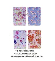 MİKRO A506 PASTEL FLOWERS 14 x 21 cm 80 YP. ÇİZGİLİ NOT DEFTERİ