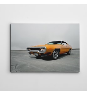 Plymouth 1971 Kanvas Tablo