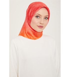 Sura İpek Eşarp 24ya9142 -  81- Nar Çiçeği