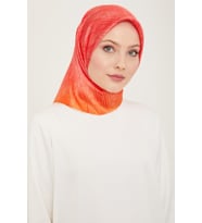 Sura İpek Eşarp 24ya9142 -  81- Nar Çiçeği