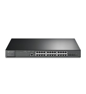 Tp-lınk Omada Tl-sg3428xmp 24 Port Gıgabıt + 4x10gb Sfp Uplınk Yönetilebilir 384w Poe Rackmount Swıt