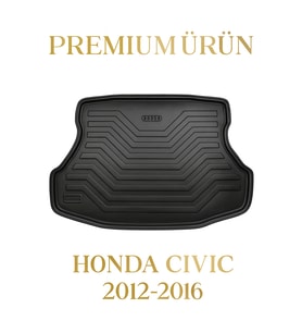 Honda Civic 2012-2016 3D Bagaj Havuzu Premium