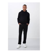 Tommy life Klasik Paça Siyah Erkek Eşofman Altı T06Er-84669