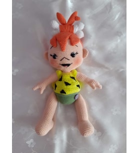 Çakıl Bebek Amigurumi Organik Oyuncak