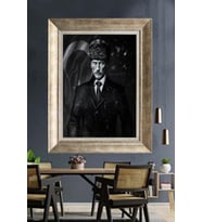 Gümüş Çerçeveli Atatürk Tablo za213