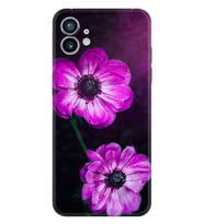 Nothing Phone 2 Kılıf Desenli Silikon Platinium Series Çiçekler 1869