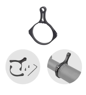 Vector Optics Universal 42-47mm Tüfek Dürbünü Montaj Halkası SCOT-57FF (Siyah)