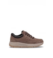 King Paolo L1399N Erkek Hakiki Nubuk Deri Memory Foam Klasik Sneaker Kum