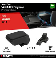Courier Uyumlu Kol Dayama Kolçak ABS Vidalı Siyah 2014 Üzeri A+Kalite Parça