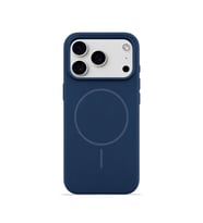 iPhone 17 Pro 6.3" Mag Core Akıllı MagSafe Animasyonlu Silikon Kılıf Lacivert
