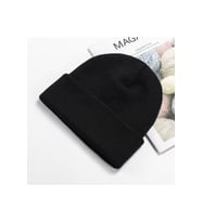 Katlamalı Basic Tiriko Beresi Siyah Bere
