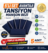 Tansiyon Manşon Bezi 5'Lİ Lacivert