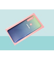 Samsung Galaxy A9 A920 2018 Uyumlu Arka Kapak Batarya Kapağı - MAVİ