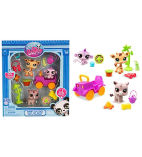 Littlest Pet Shop Minişler Safari Oyun Seti S1