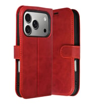 iPhone 17 Pro Trend S Plus Kapaklı Kılıf - Kırmızı