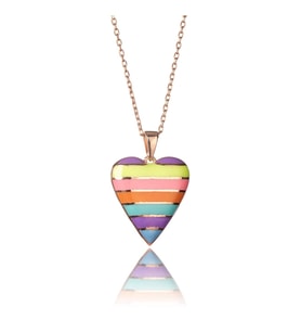 Rainbow Dream Gümüş Kolye