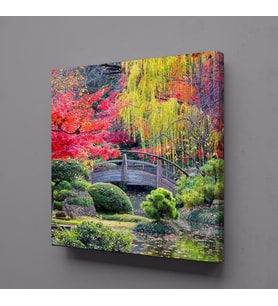 RENGARENK ORMAN KANVAS TABLO 30x30cm (Karışık)