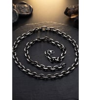 Paslanmaz Çelik Gemici Model Erkek Kolye Zincir 10Mm 902938
