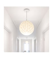 Modern Dekoratif Masa Lambası Şık Gece Lambası Sert Plastik Tasarım LED Uyumlu Minimal Tasarım