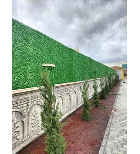 Yapay Çim Çit Örgü Telli Bahçe Çiti 50 cm x 9 Mt (Y.Yeşil)