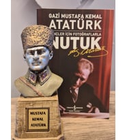 NUTUK HEDİYELİ ALBAY MUSTAFA KEMAL BÜSTÜ