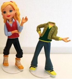 LİSANSLI ICarly Fashion Switch-Moda Figürleri - Orijinal Lisanslı Bebekler-Harik (Sarı)