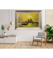 Gümüş Çerçeveli Tablo nb1283