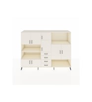 Hyperion Dolap 10 Raflı 4 Çekmeceli 8 Kapaklı 220x44x163 Aytaşı-Aytaşı