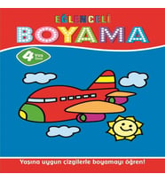 Eğlenceli Boyama - 4 Yaş Üstü 4’lü Pastel Boya Hediyeli