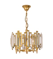 Avize Çarşısı Theon Gold Renkli, Taşlı, Sarkıt Avize, BS.7376-58-40