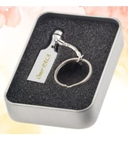 KİŞİYE ÖZEL İSİM BASKILI METAL KUTULU METAL OTG USB BELLEK