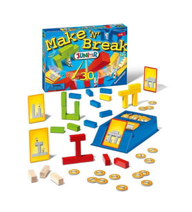Ravensburger Make'N Break Junior Çocuklar İçin Yapı Ustalığı Kutu Oyunu