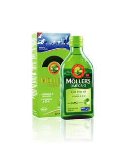 Möller's Omega 3 Doğal Elma Aromalı Balık Yağı Şurubu 250 ml