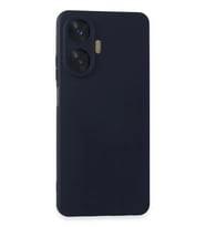 Newface Realme C55 Kılıf Nano içi Kadife Silikon - Lacivert
