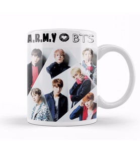 Army Bangtan Boys Bts Kupa Bardak Porselen