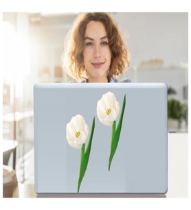 DEFTER STİCKER,LAPTOP STİCKER ÇİÇEKLİ PVC 70X50X0,5CM