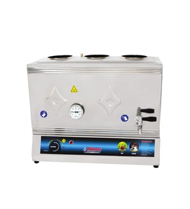 Mizan 60 Lık Elektrikli 40 Litre 3 Demlikli Çay Kazanı