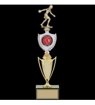 ODAK KUPA - Figürlü Kupalar - Bowling Kadın Figürlü Kupalar FG-042 C - 41 cm