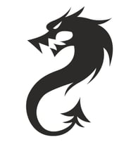 EJDERHA FOLYO STİCKER 160cm Uzunluk