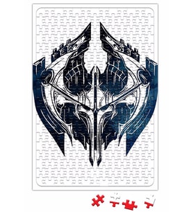 League of Legends Noxus Crest Puzzle 240 Parça Yapboz