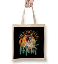 French Bulldog Grunge Mom Bez Çanta Uzun Saplı
