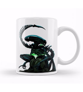 Alien Kupa Bardak Porselen