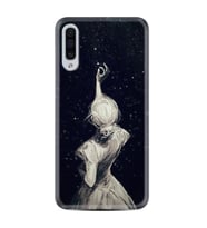 Samsung Galaxy A30s Kılıf Desenli Star Woman 1332