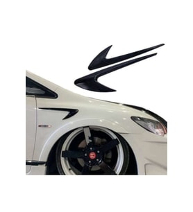 Hyundai Accent Blue Çamurluk Venti (sağ - Sol) Parlak Siyah