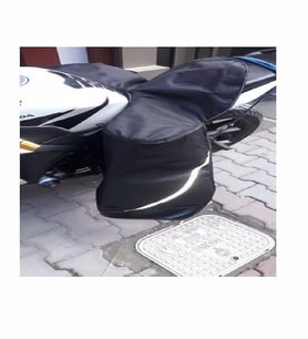 Bajaj Pulsar N 250-F 250- NS 200 UG Uyumlu Diz Örtüsü Rüzgarlık (İMPERTEX KUMAŞ)-Arasmoto (Siyah)