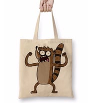 Regular Show Rickboy Bez Çanta Uzun Saplı