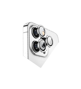 Apple İphone 15 Pro Max Bilvis Titan Kamera Lens - Gümüş