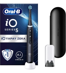 Oral-B iO 5 Şarjlı Diş Fırçası - Mat Siyah